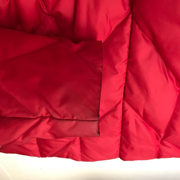 i.e. Relaxed Red Puffy Jacket - Picture 5 of 6